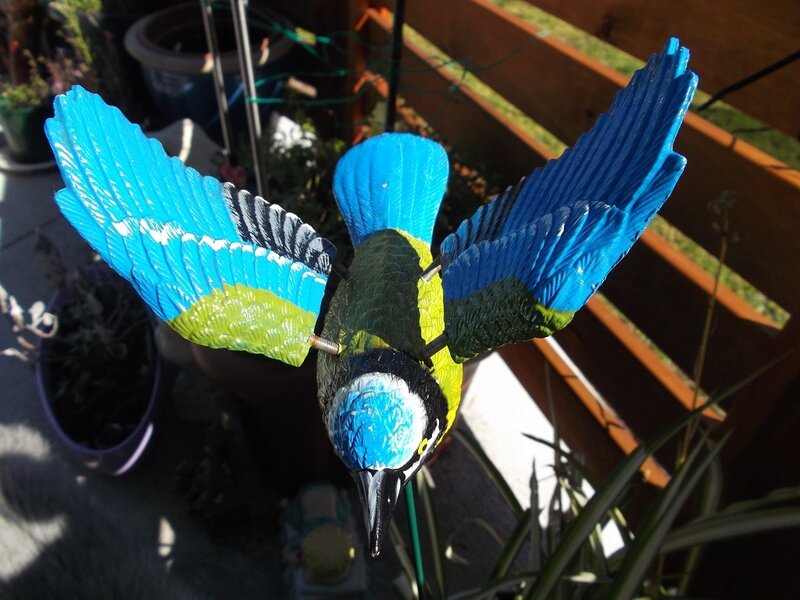 Blue Bird Figurine — Bright