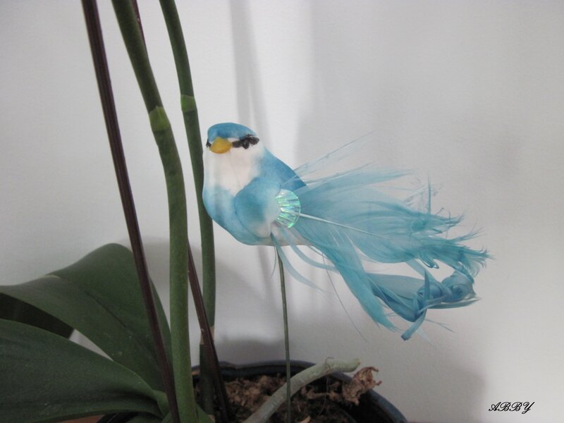 Blue Bird Figurine — Calm