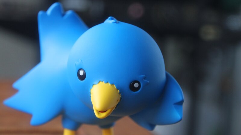 Blue Bird Figurine — Neutral