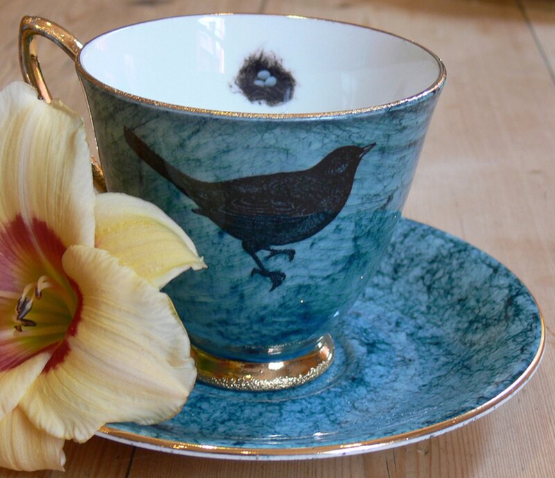 Blue Bird Teacup