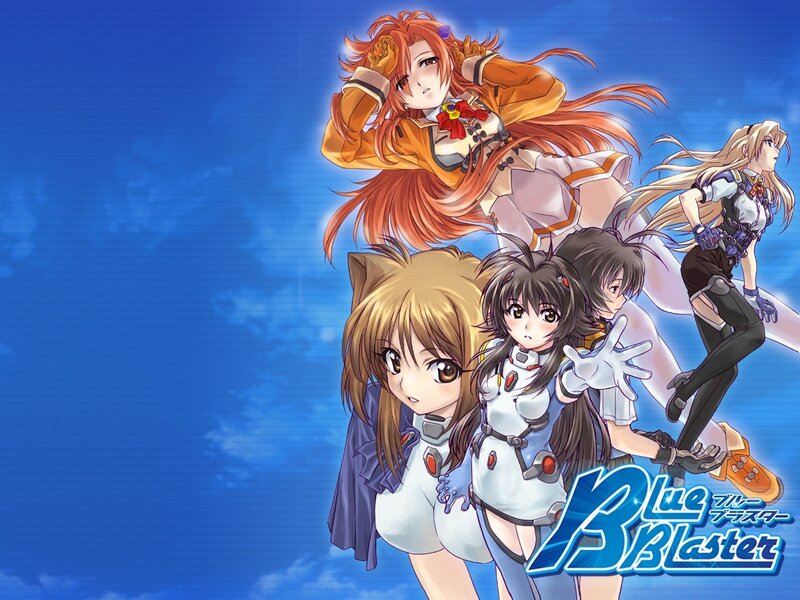 Blue Blaster anime characters