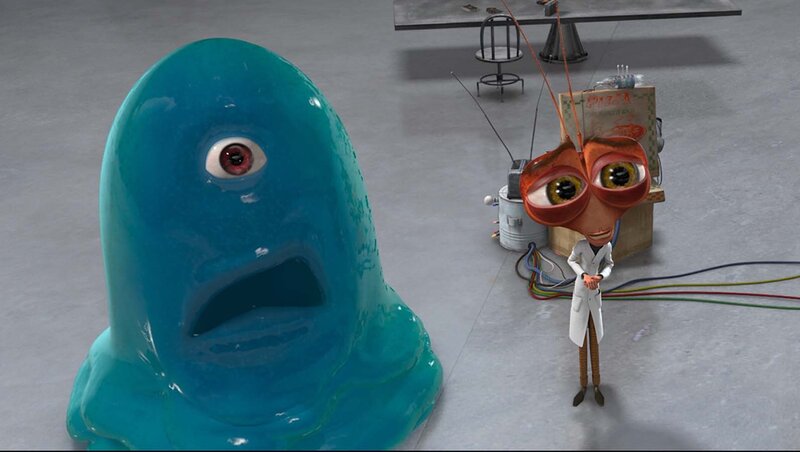 Blue Blob Creature