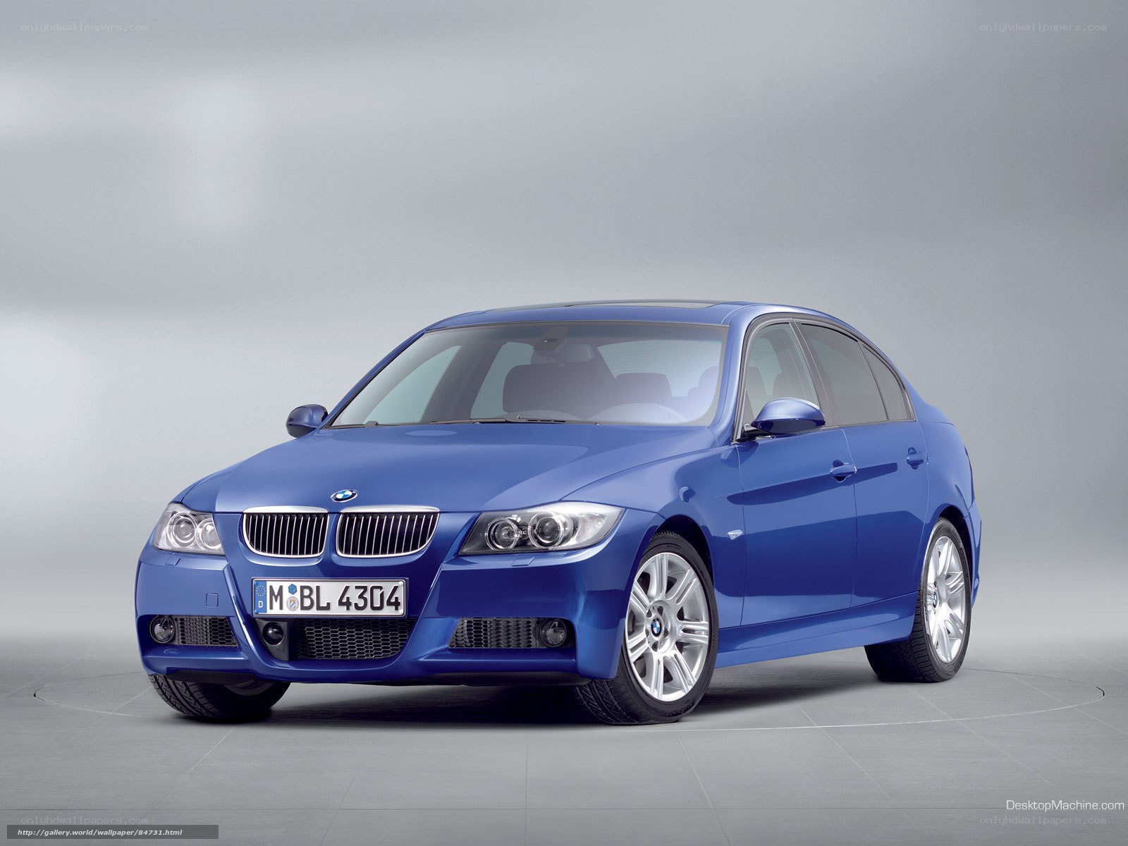 blue bmw 3-series sedan
