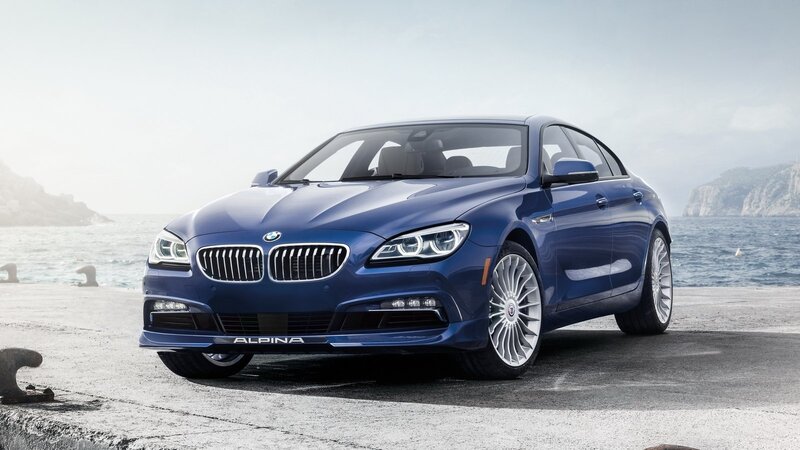 Blue BMW Alpina Car — Serene