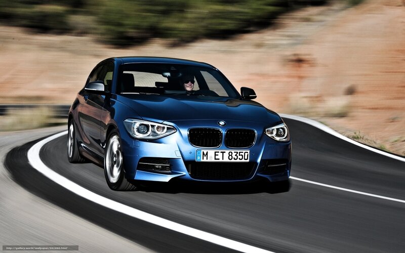Blue BMW Car — Dynamic, Afternoon, Photograph, Driver, Road