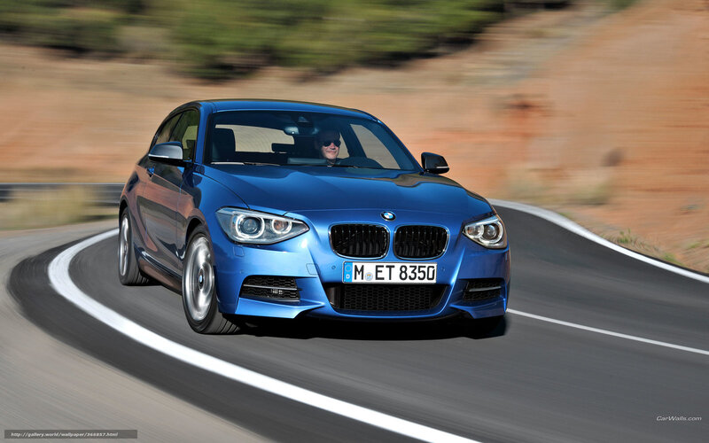 Blue BMW Car — Dynamic, Afternoon, Photograph, Driver