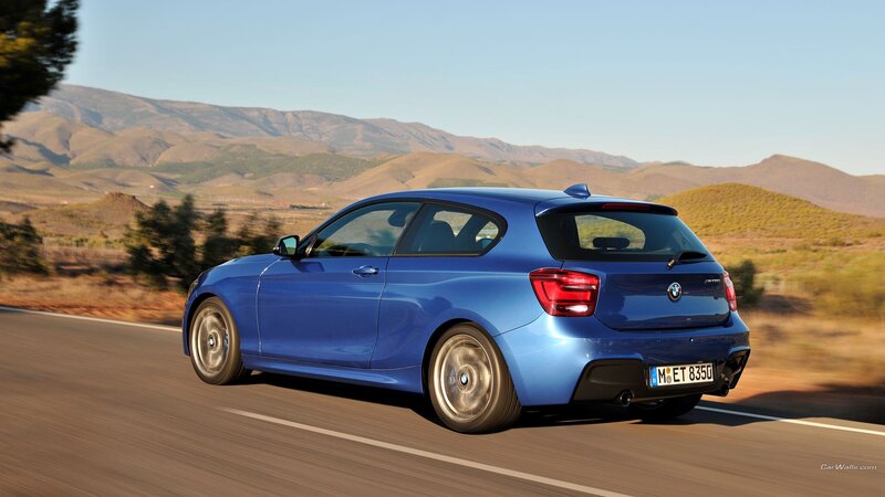 Blue BMW Car — Dynamic, Afternoon, Photograph, Road