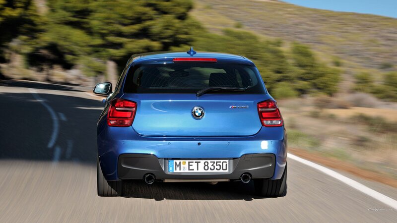 Blue BMW Car — Dynamic, Afternoon, Photograph