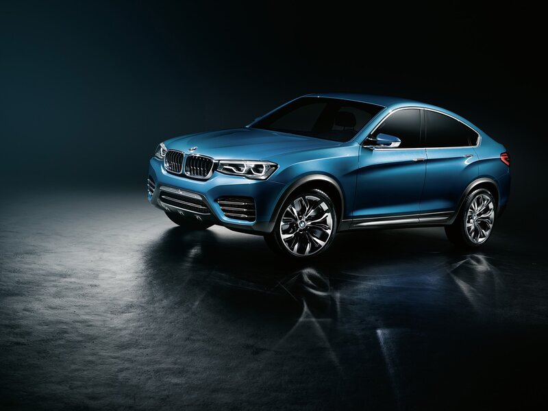 Blue BMW Concept Car