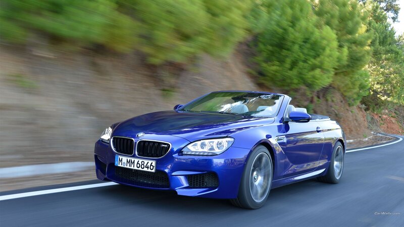 Blue Bmw Convertible — Dynamic, Afternoon, Photograph, Car