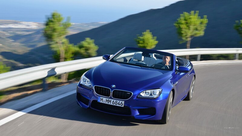 Blue Bmw Convertible — Dynamic, Afternoon