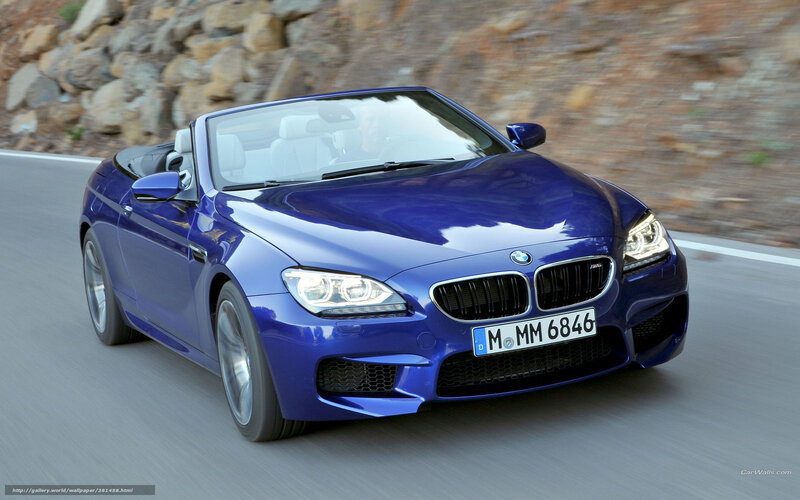 Blue Bmw Convertible — Dynamic, Photograph