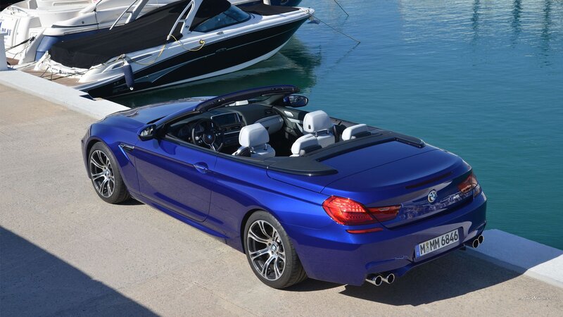 Blue Bmw Convertible — Serene, Afternoon