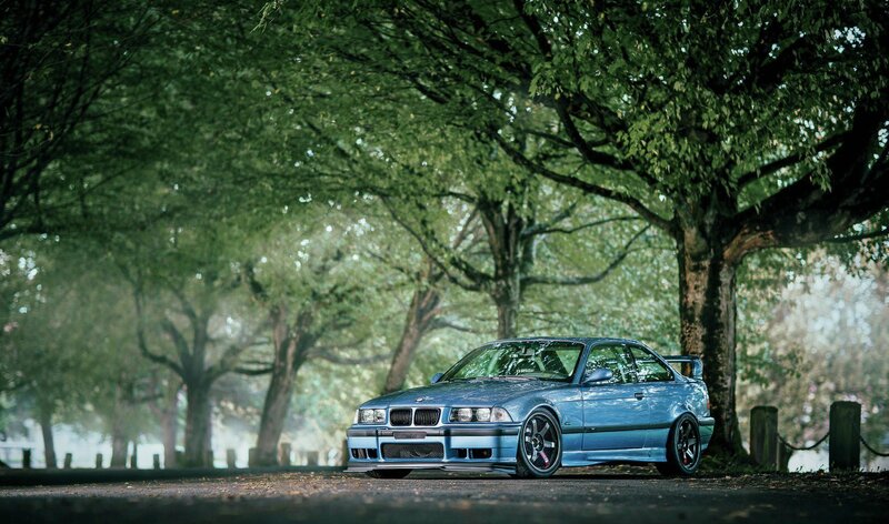 Blue Bmw E36