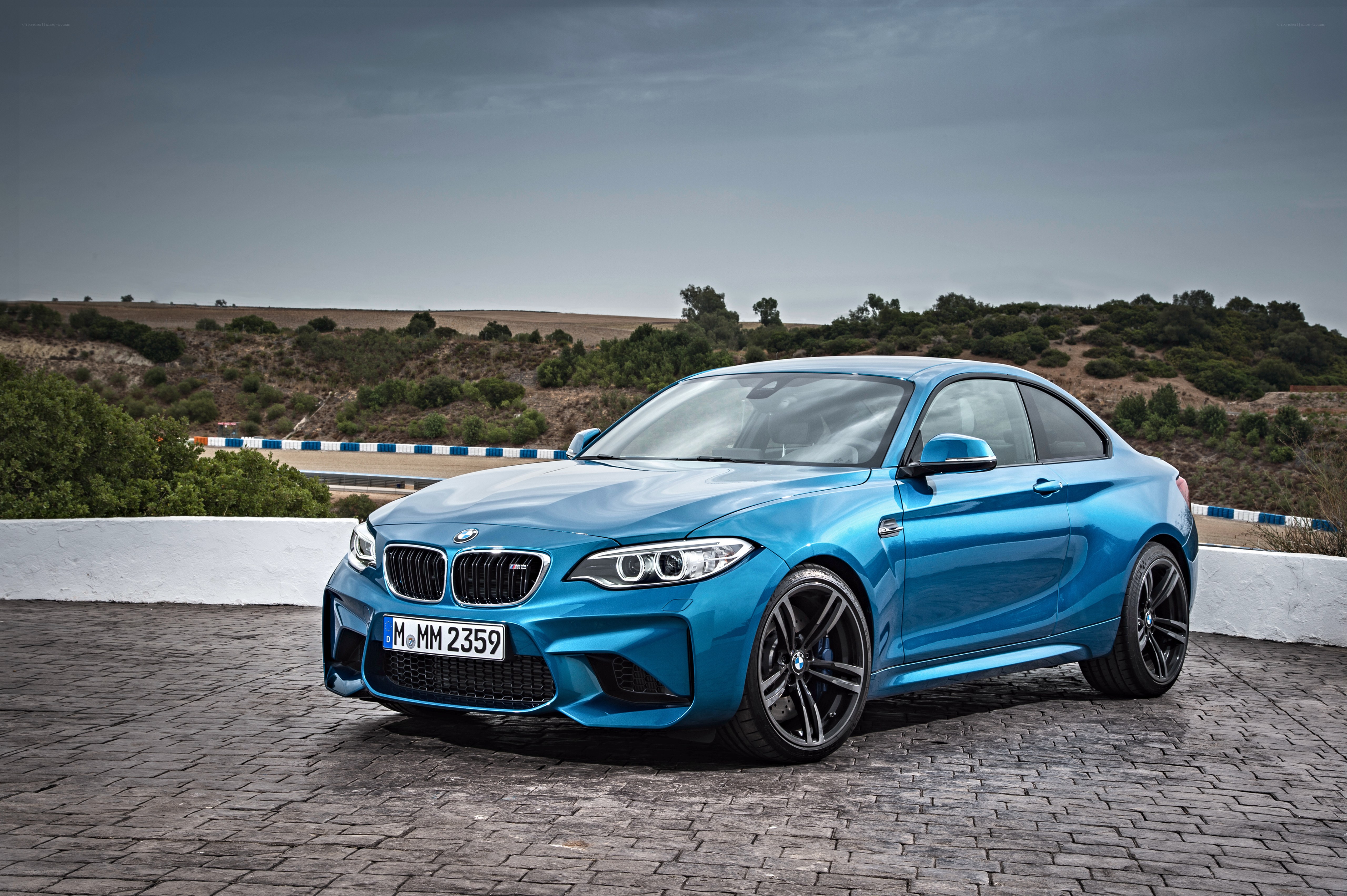 Blue BMW M2 Coupe