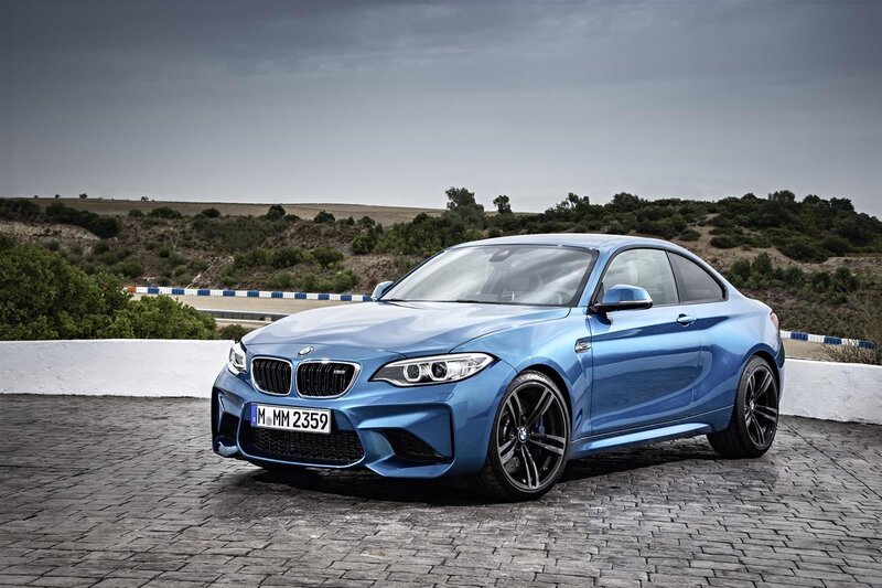 Blue Bmw M2 Coupe — Dramatic
