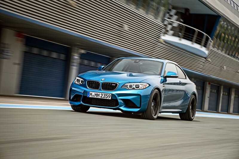 Blue BMW M2 Coupe — Dynamic