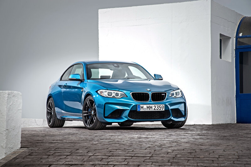Blue BMW M2 Coupe