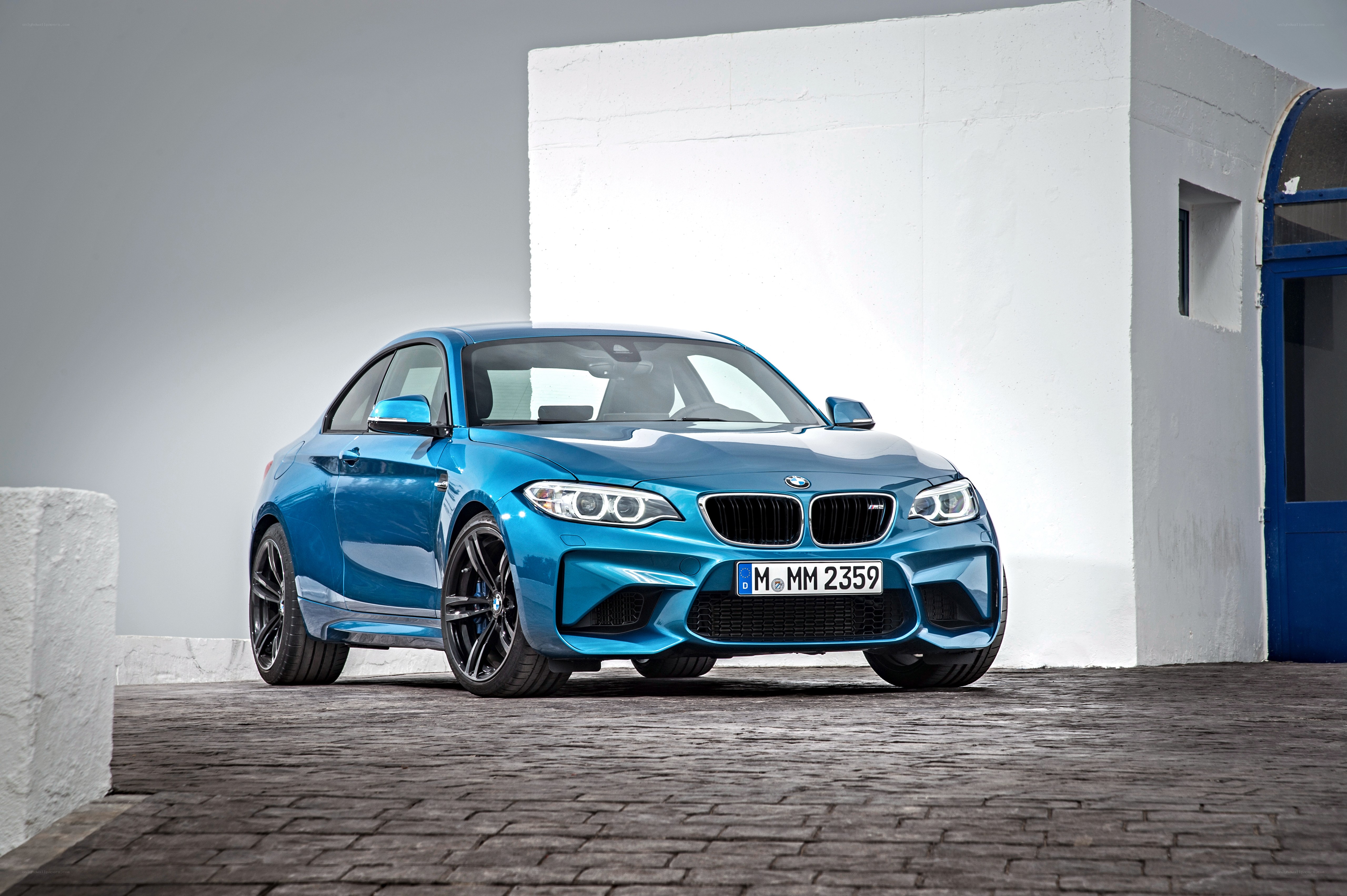 Blue BMW M2 Coupe
