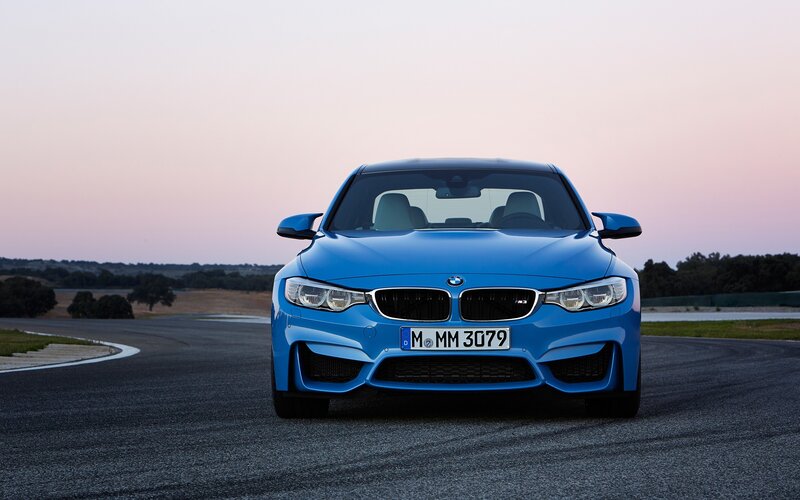 Blue BMW M3 Car — Serene