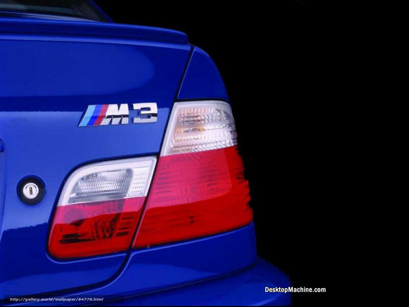 Blue BMW M3 Car