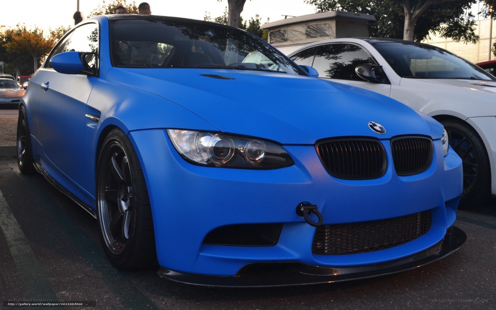 blue bmw m3 coupe