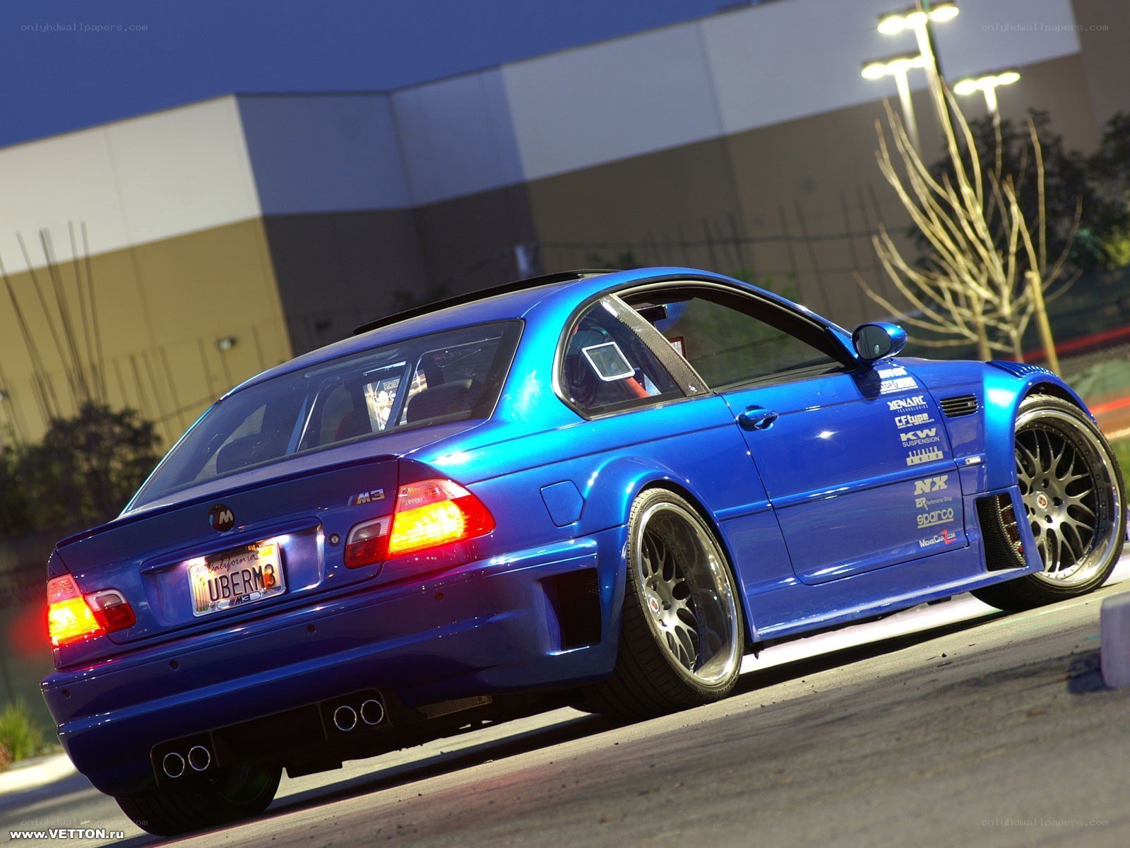 blue bmw m3 coupe