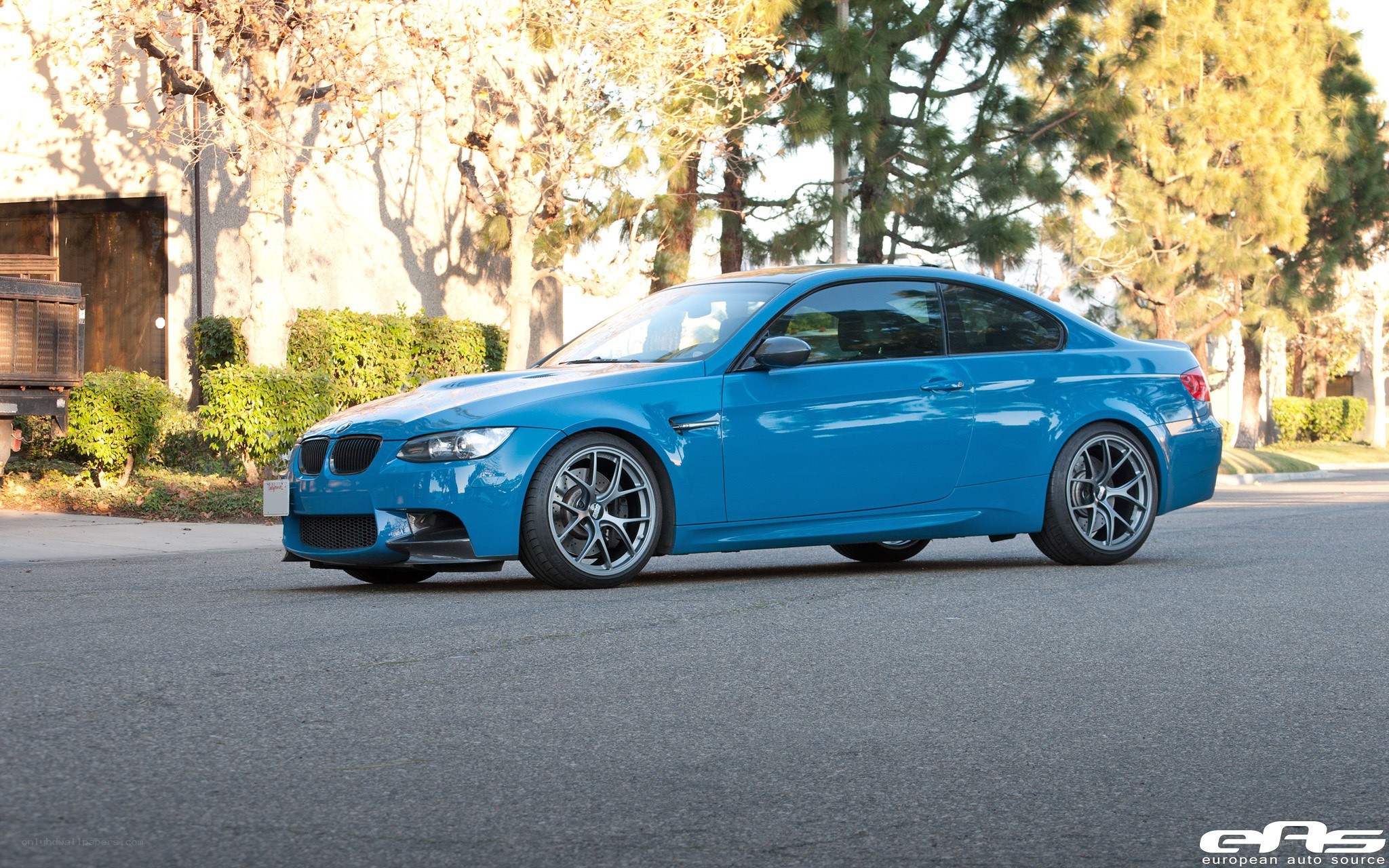 blue bmw m3 coupe