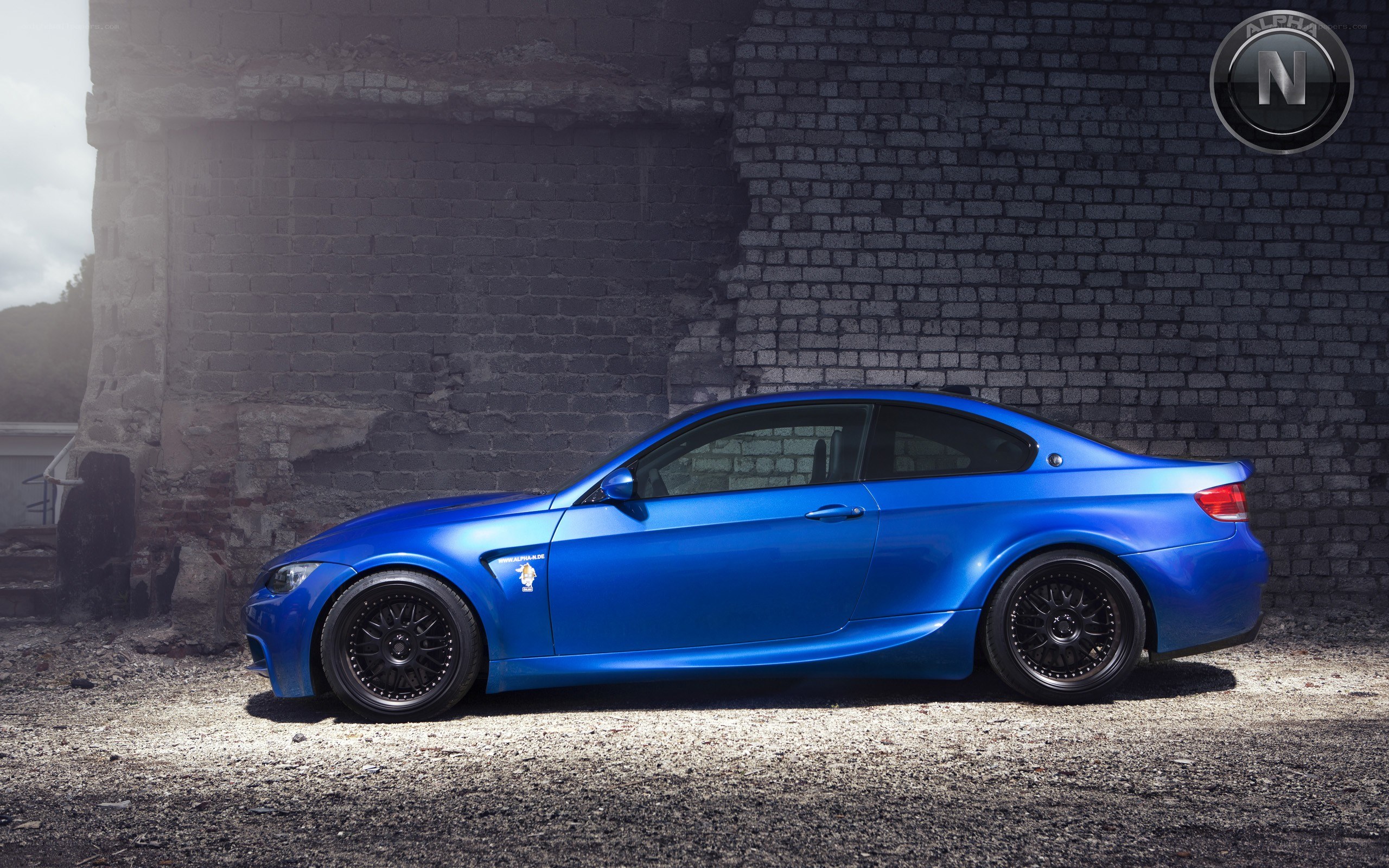 blue bmw m3 coupe