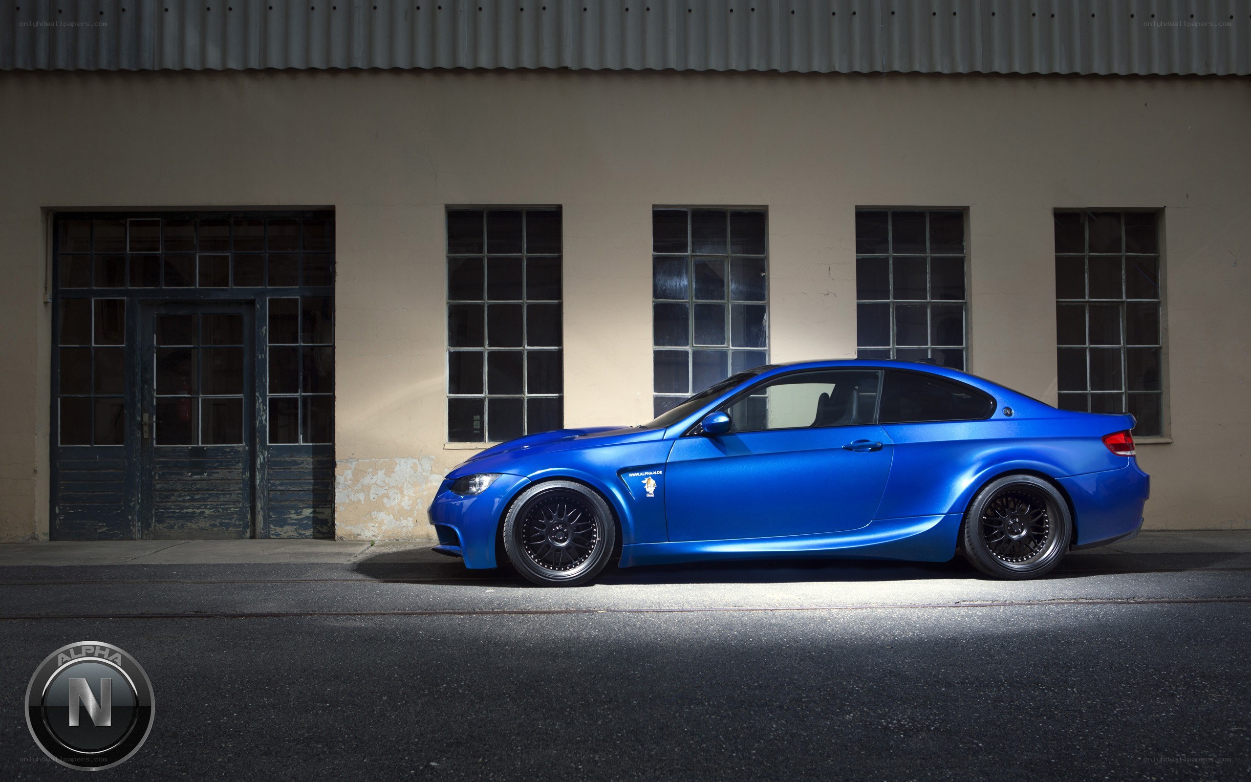 blue bmw m3 coupe