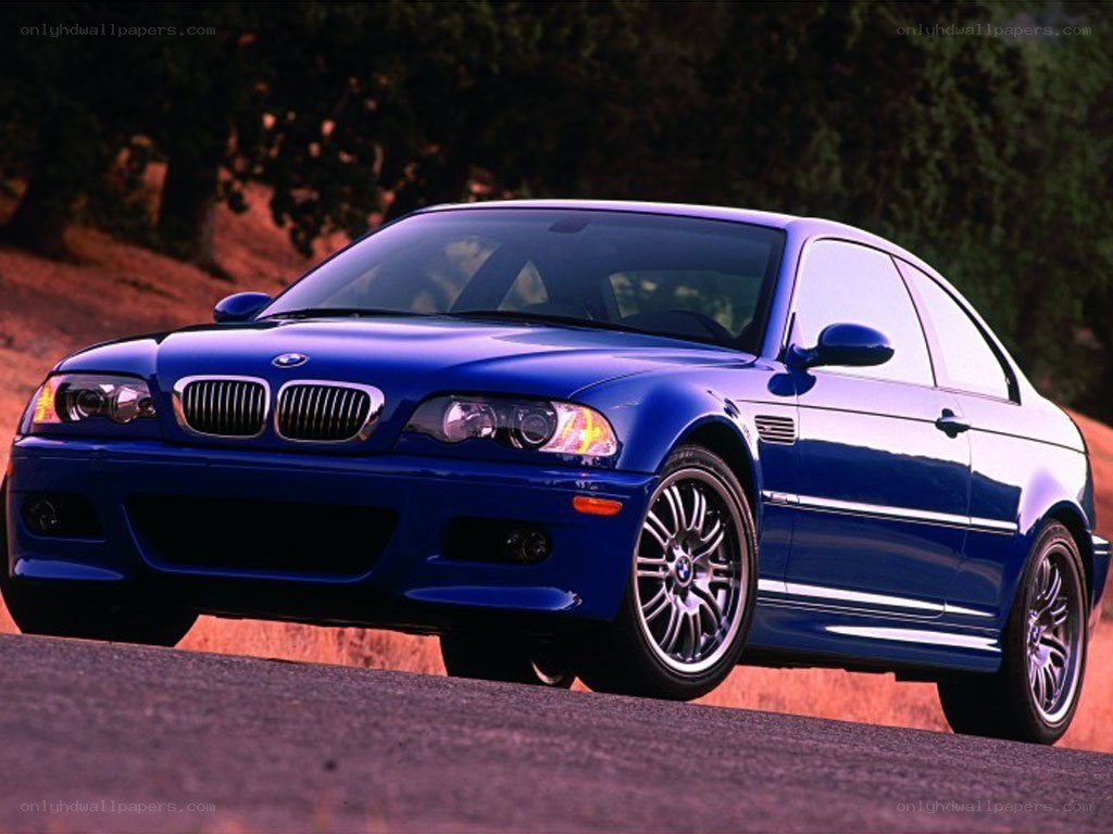 blue bmw m3 coupe