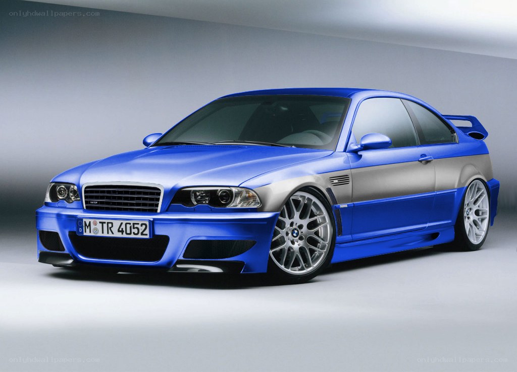 blue bmw m3 coupe