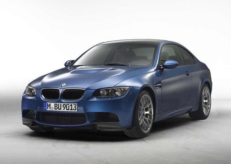 Blue BMW M3 Coupe