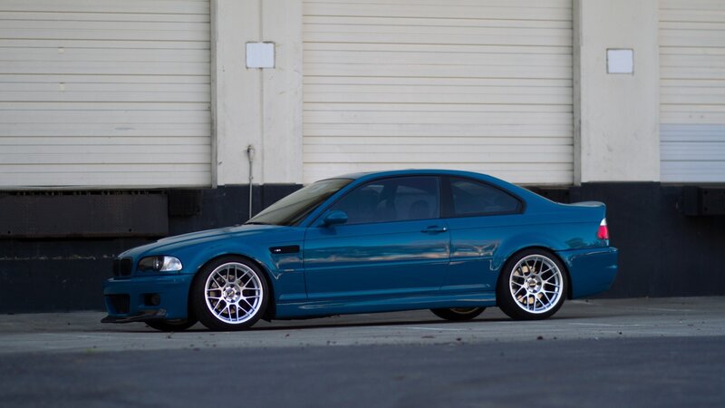 Blue BMW M3 Coupe — Calm, Afternoon, Photograph