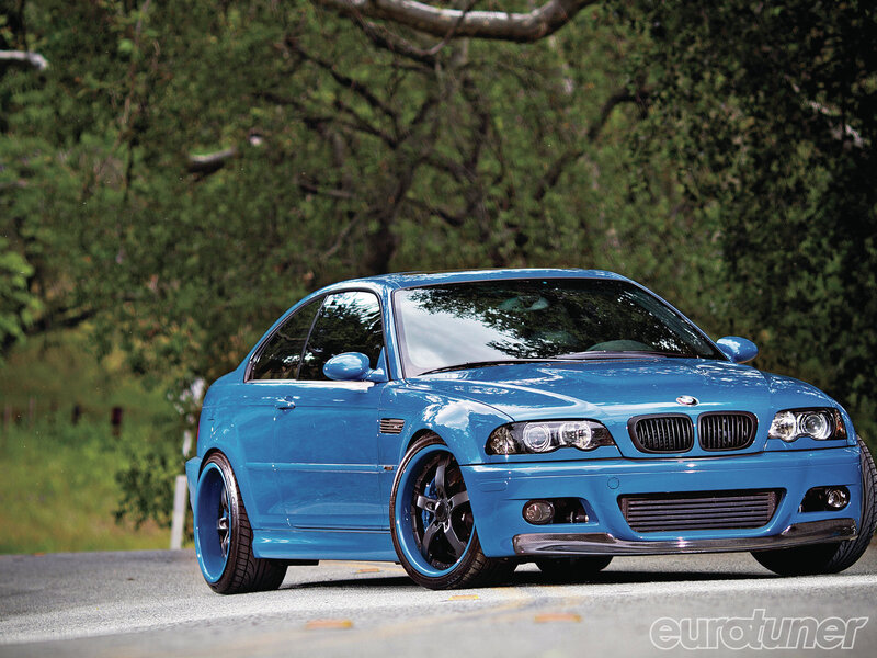 Blue Bmw M3 Coupe — Calm