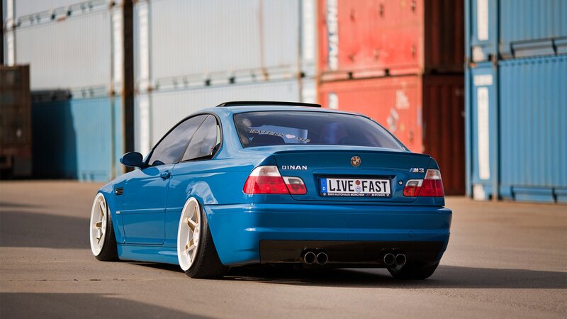Blue BMW M3 Coupe — Dramatic, Afternoon, Photograph, Cars