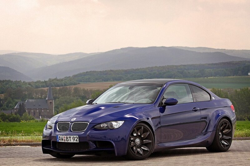 Blue BMW M3 Coupe — Serene