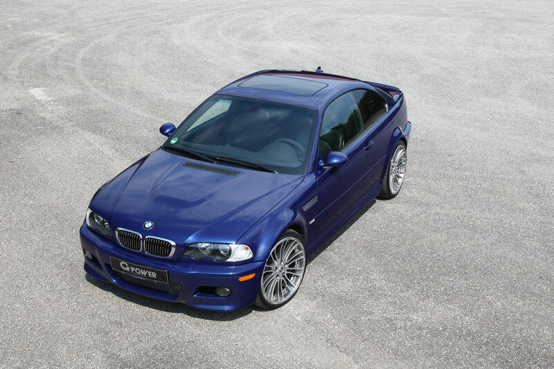 Blue BMW M3 G-Power