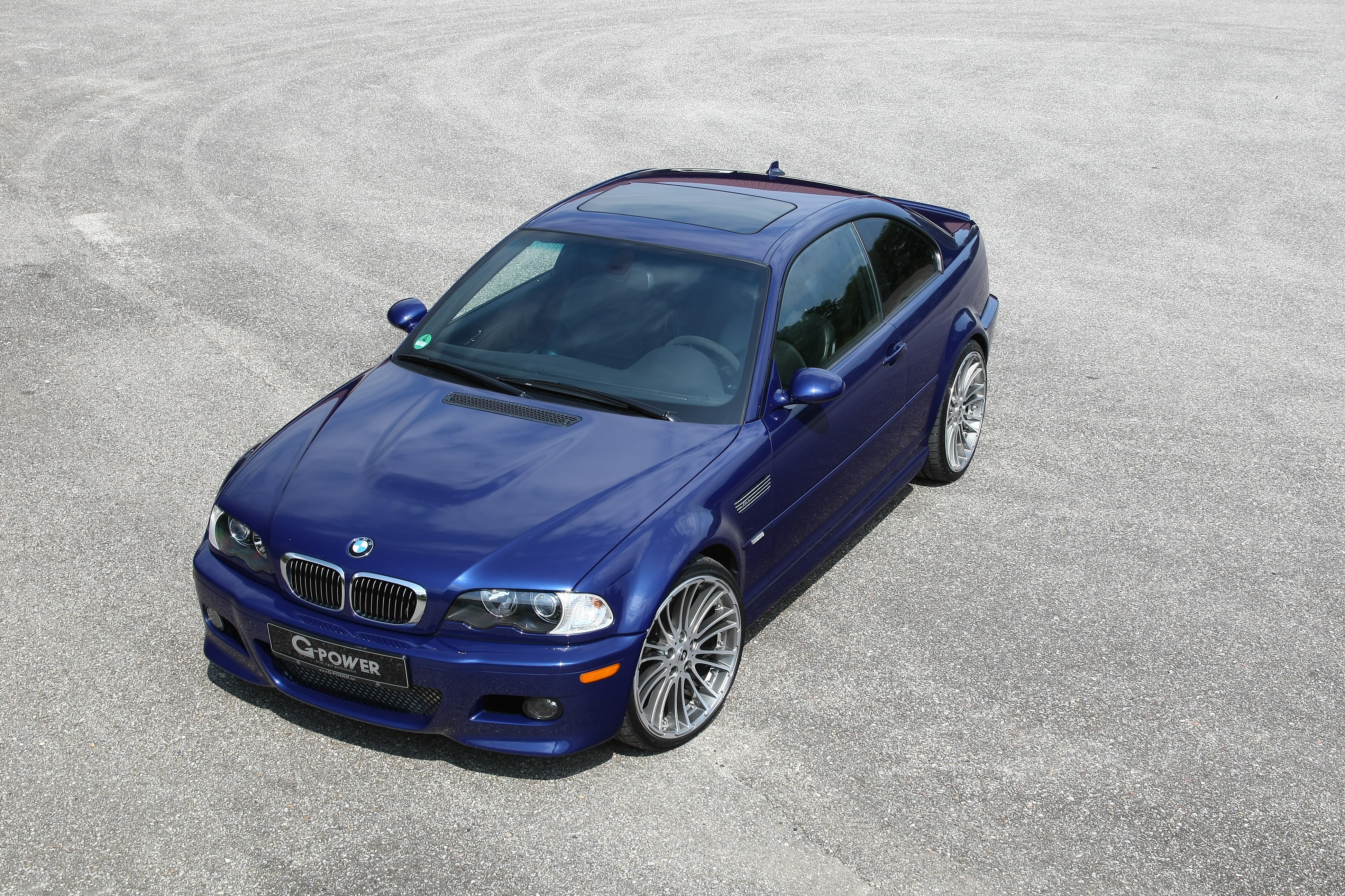 Blue BMW M3 G-Power