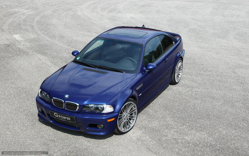 Blue BMW M3 G-Power