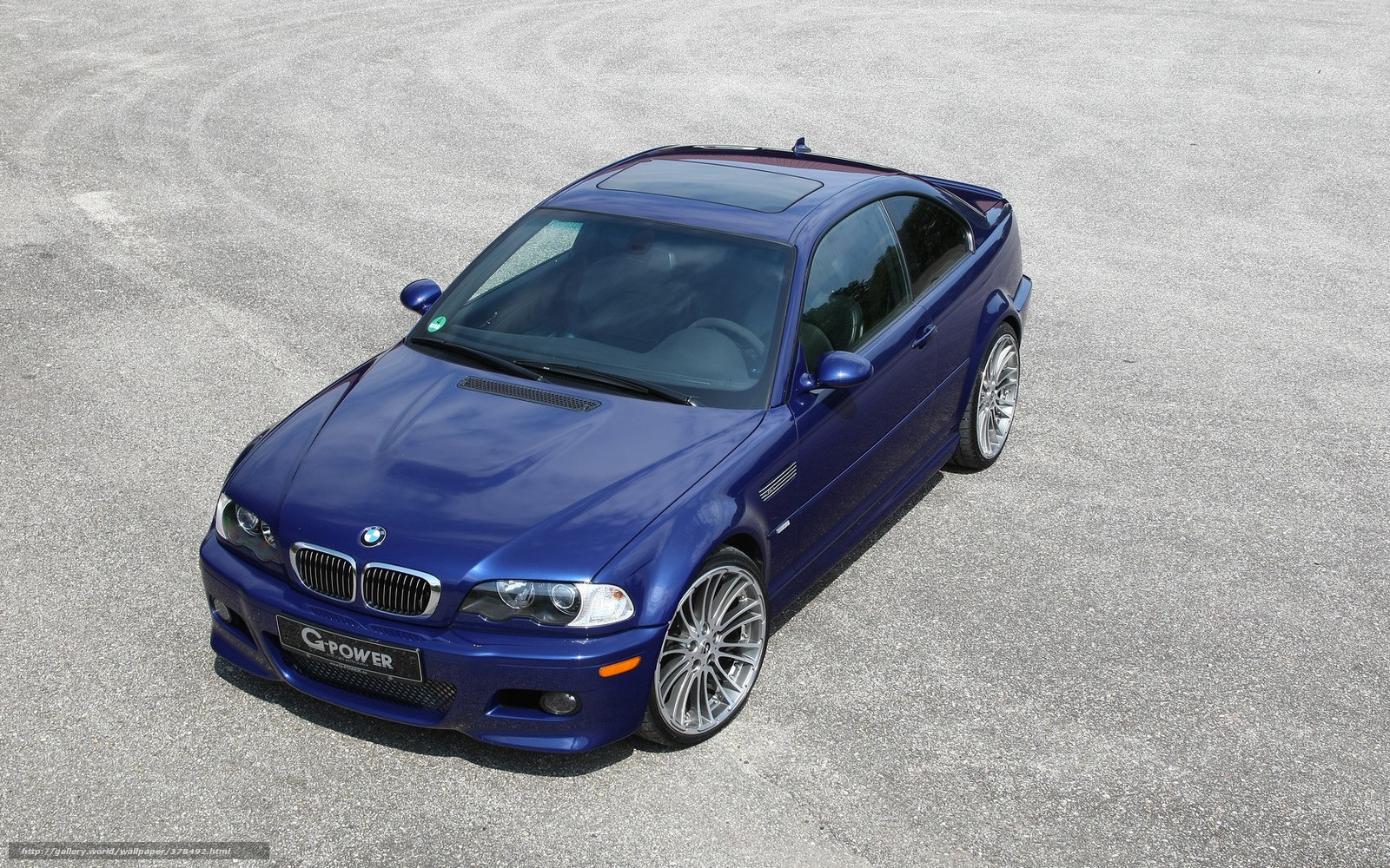 Blue BMW M3 G-Power