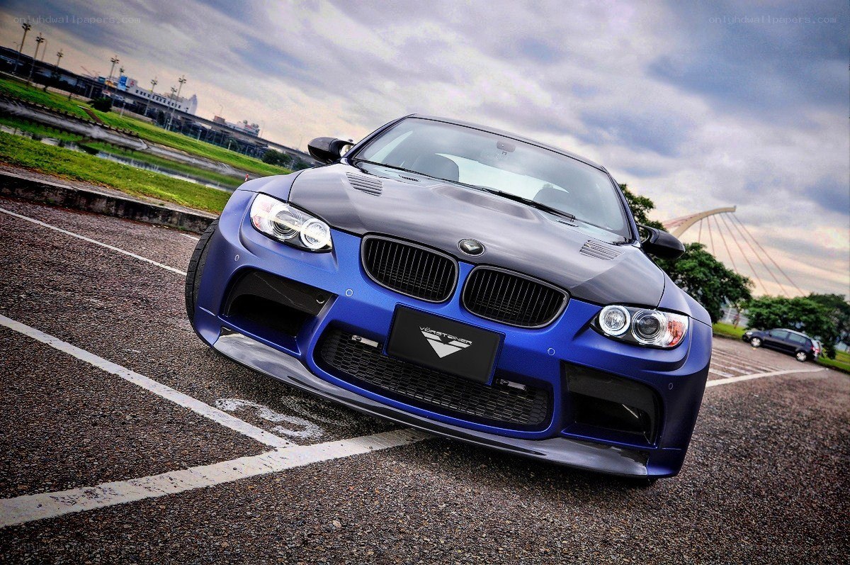 blue bmw m3 on asphalt