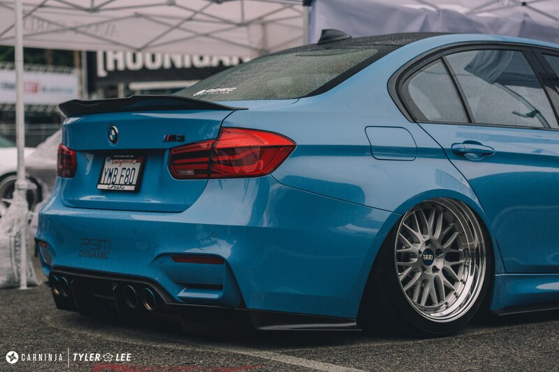 Blue BMW M3 Sedan — Calm