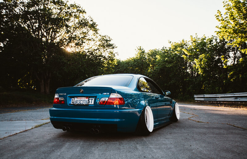Blue BMW M3 — Serene
