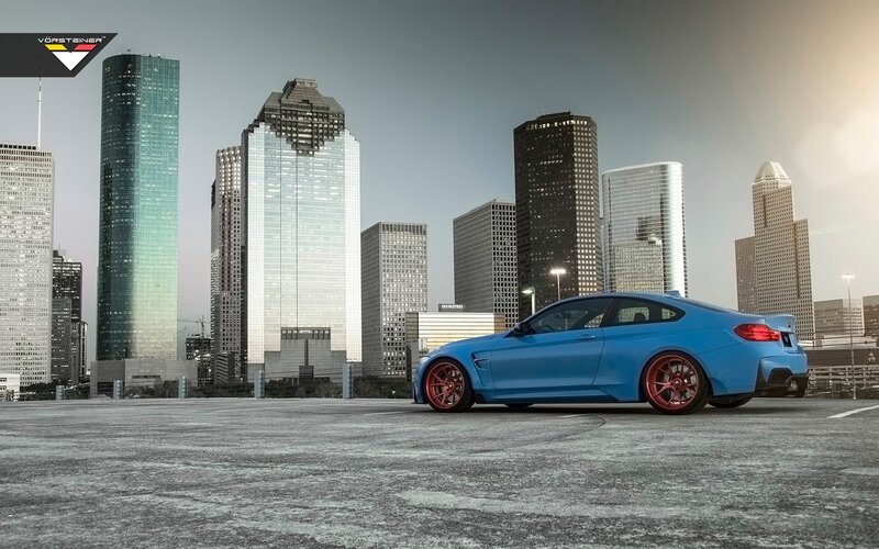 Blue BMW M4 Coupe — Dramatic, Afternoon, Photograph