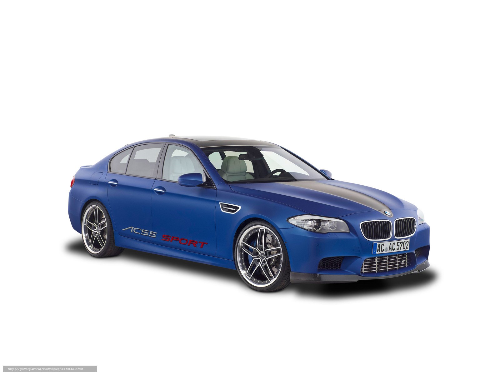 blue bmw m5 acs5 sport