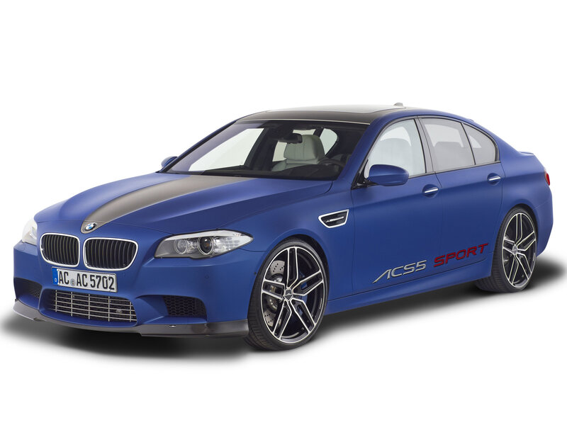 Blue BMW M5 Sedan — Neutral