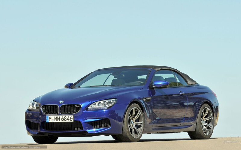 Blue Bmw M6 Convertible — Calm, Afternoon