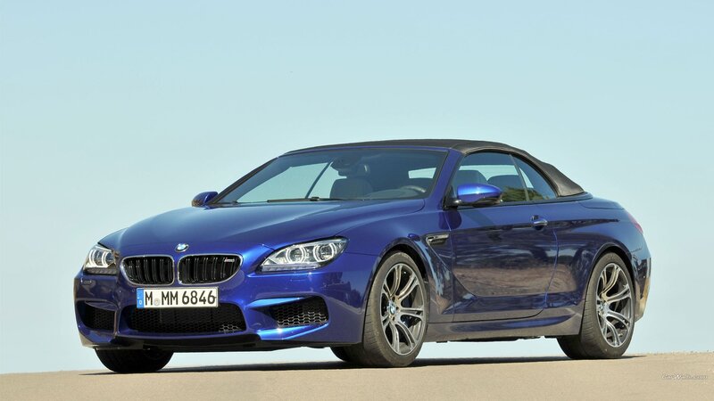 Blue Bmw M6 Convertible — Calm