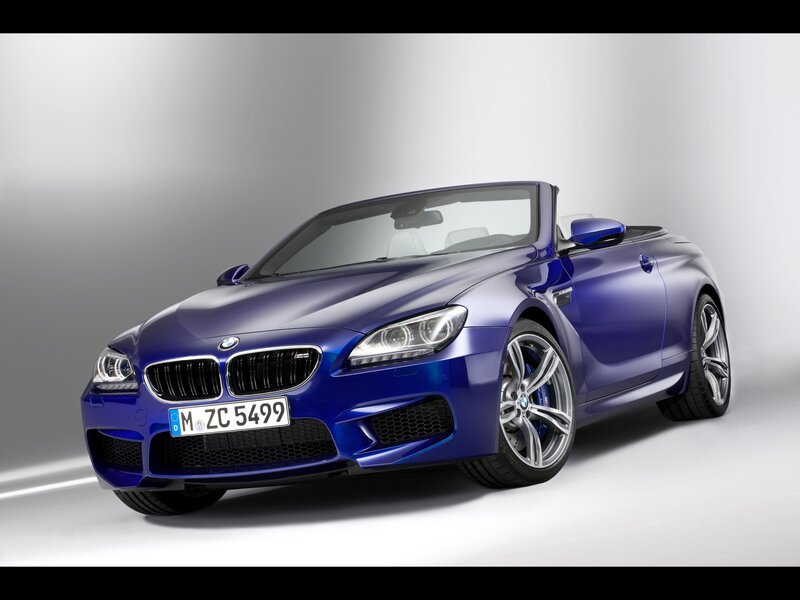 Blue Bmw M6 Convertible — Dramatic, Photograph, Car, License Plate, Wheel, Black